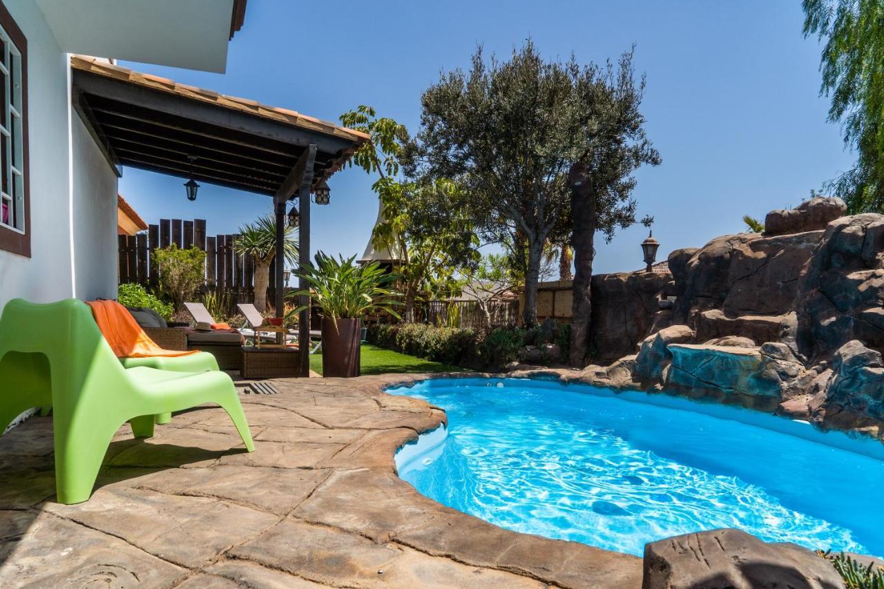 Deluxe Villa Bella Vita Air Con & Heated Pool, Tenerife South Chayofa Exterior foto