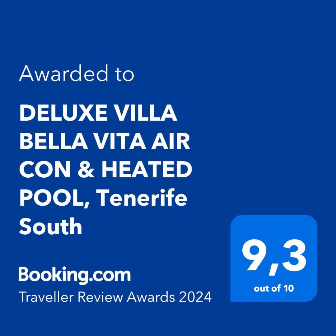 Deluxe Villa Bella Vita Air Con & Heated Pool, Tenerife South Chayofa Exterior foto